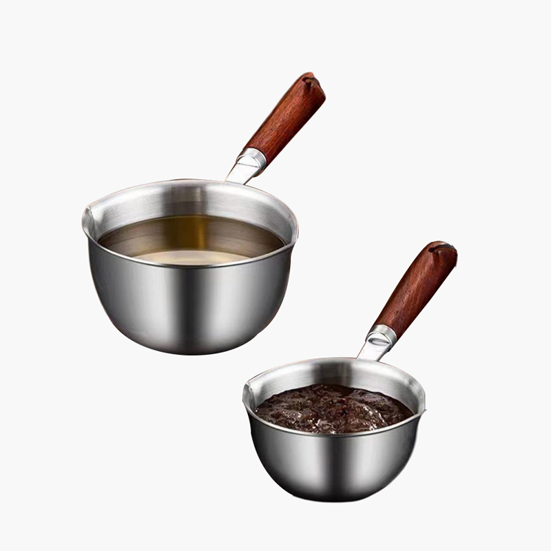 Stainless steel hot oil pan