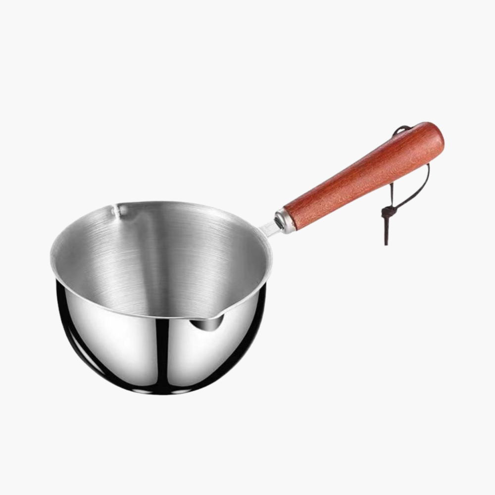 Stainless steel hot oil pan