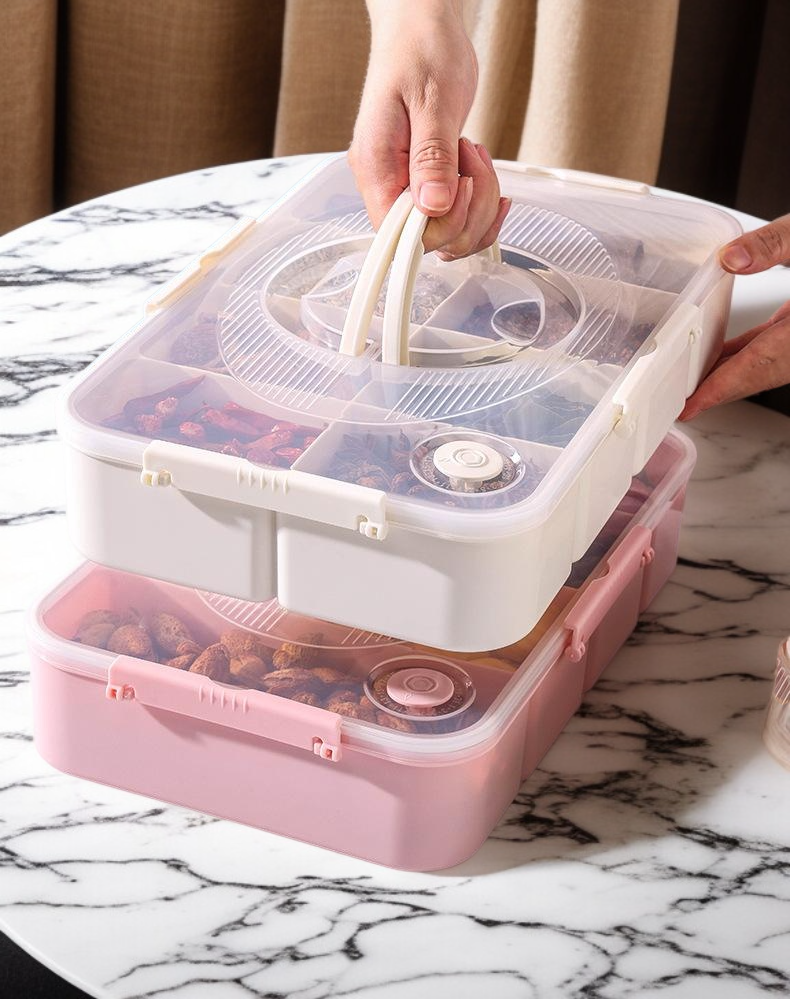 صندوق غداء مع غطاء محكم لمنع التسرب