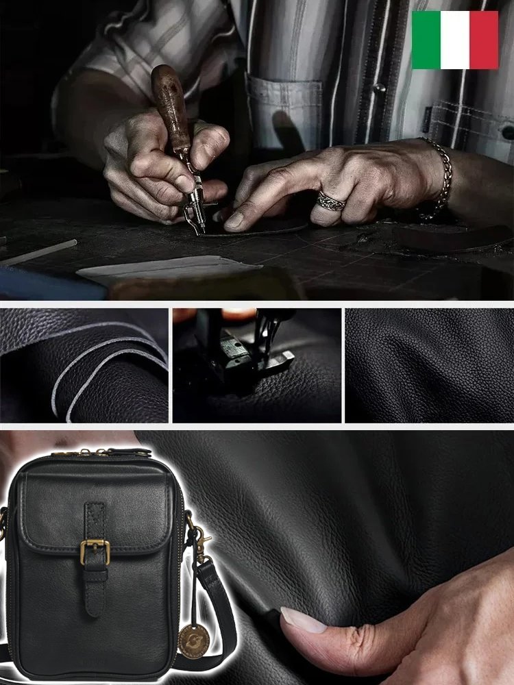 【2.0L15-Steckplätze】RFID-Diebstahlsicherung kleine Umhängetasche