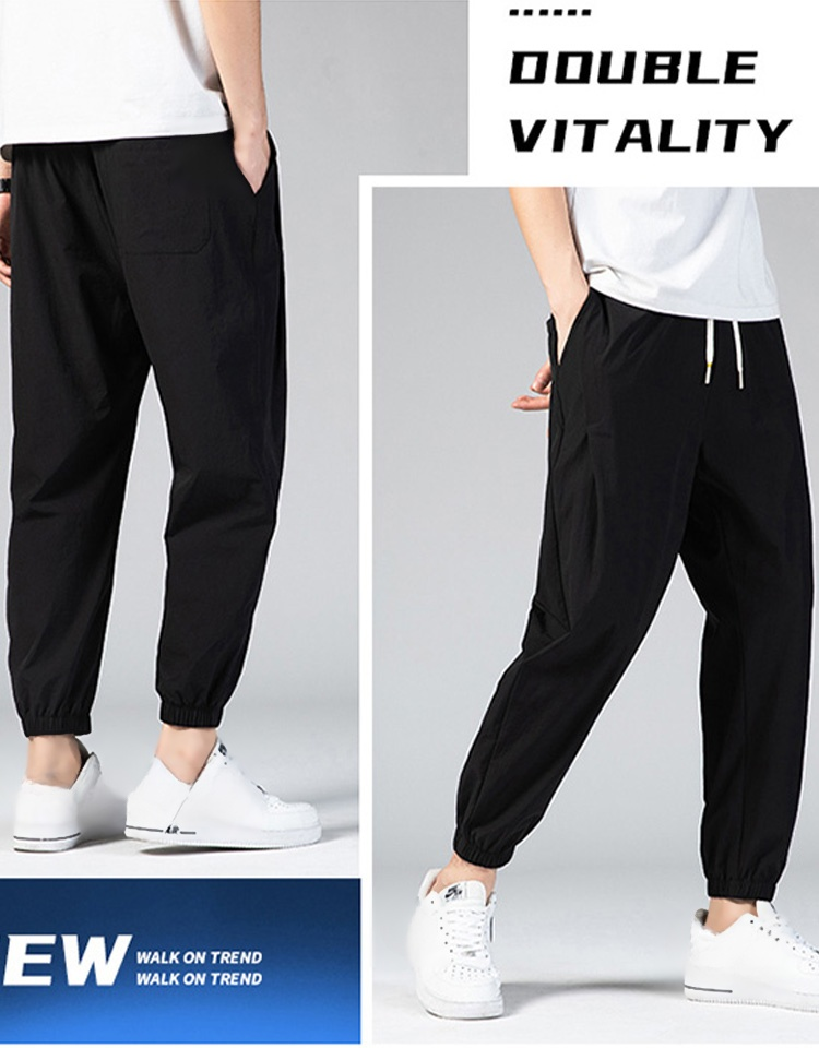 여름 아이스 남성 캐주얼 바지