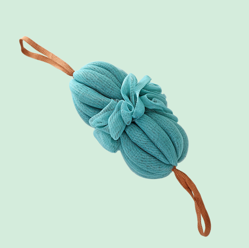 Soft Stretchable Shower Balls Bath Back Rub Bath Flower Bath Towel Bath Scrubs