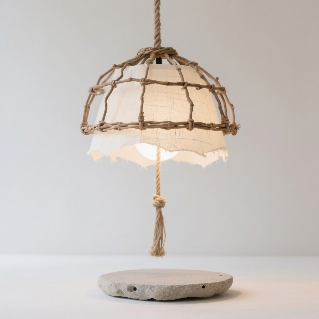 Lámpara colgante moderna minimalista para cabecera de cama