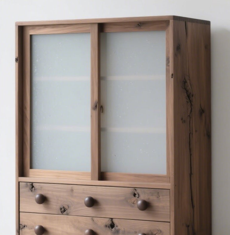 Armario de almacenamiento y estantería para sala de estar con puertas, para colocar junto a la pared