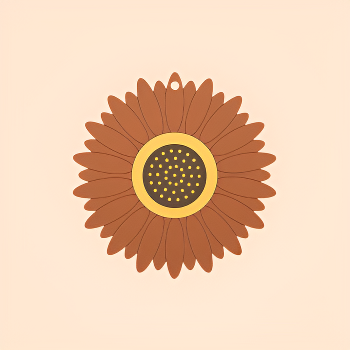 ヒマワリ アンチスキャルドマット かわいい シリコンボウルマット コースター ディナーマット テーブルマット 断熱マット