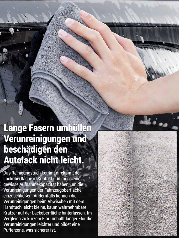 Superabsorbierend】Schnell trocknendes, spurenfreies Handtuch