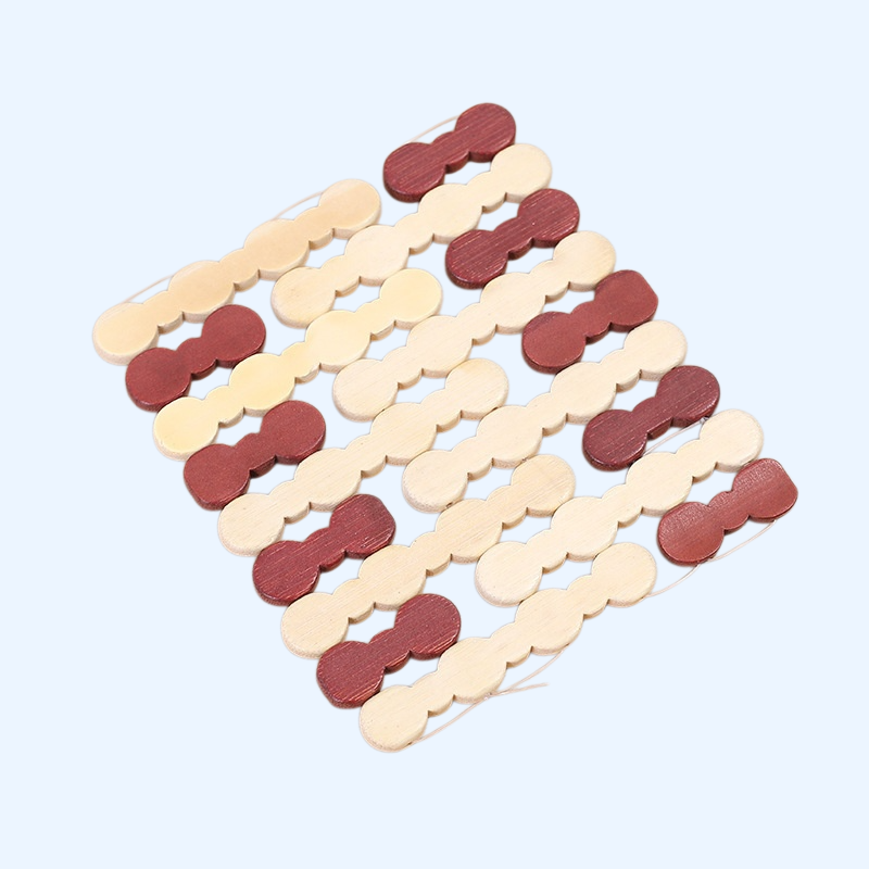 Household bamboo insulation and heat-resistant pad