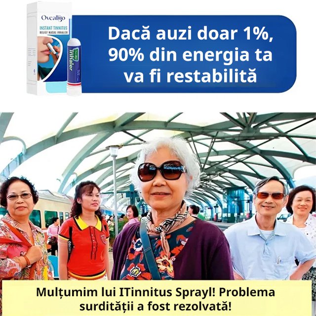 Îngrijire blândă pentru ameliorarea tinitusului