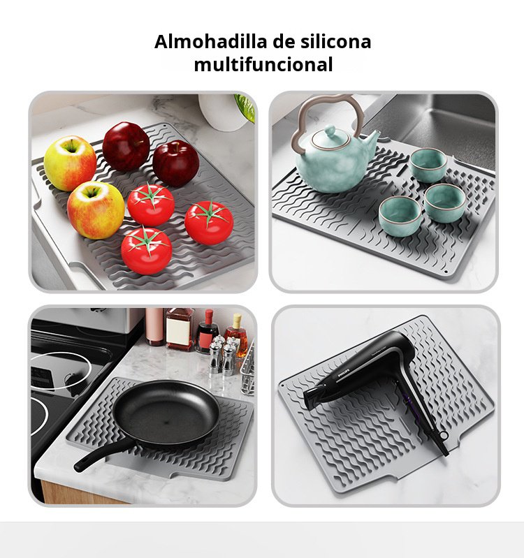 Tapete de silicona resistente al calor para cocina