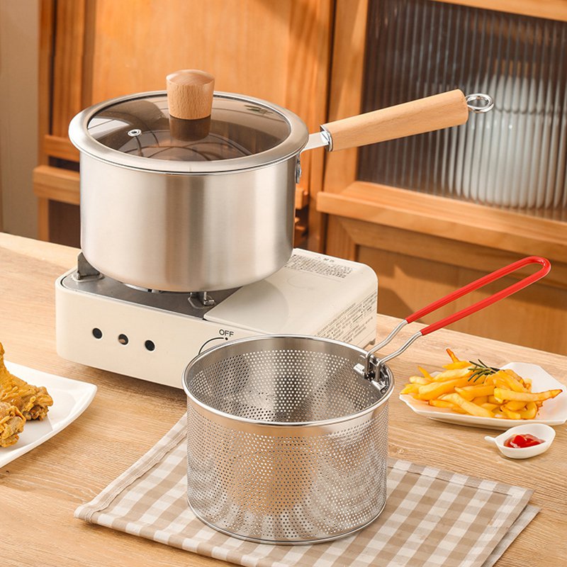 Multifunkční pánev z nerezové oceli s filtrem