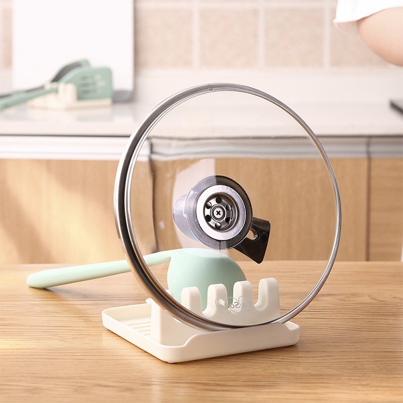 Stojan na kuchyňskou špachtli a poklice od hrnců