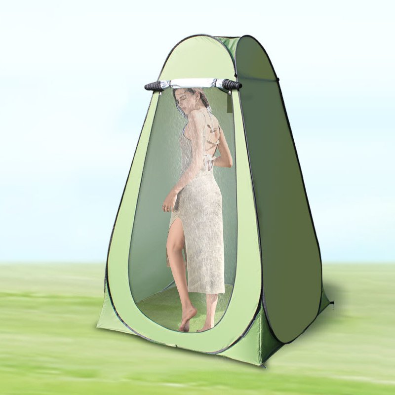 venkovní převlékací a sprchový stan