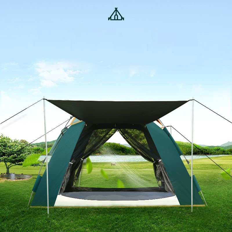 Skládací přenosný plně automatický stan odolný proti dešti pro venkovní použití