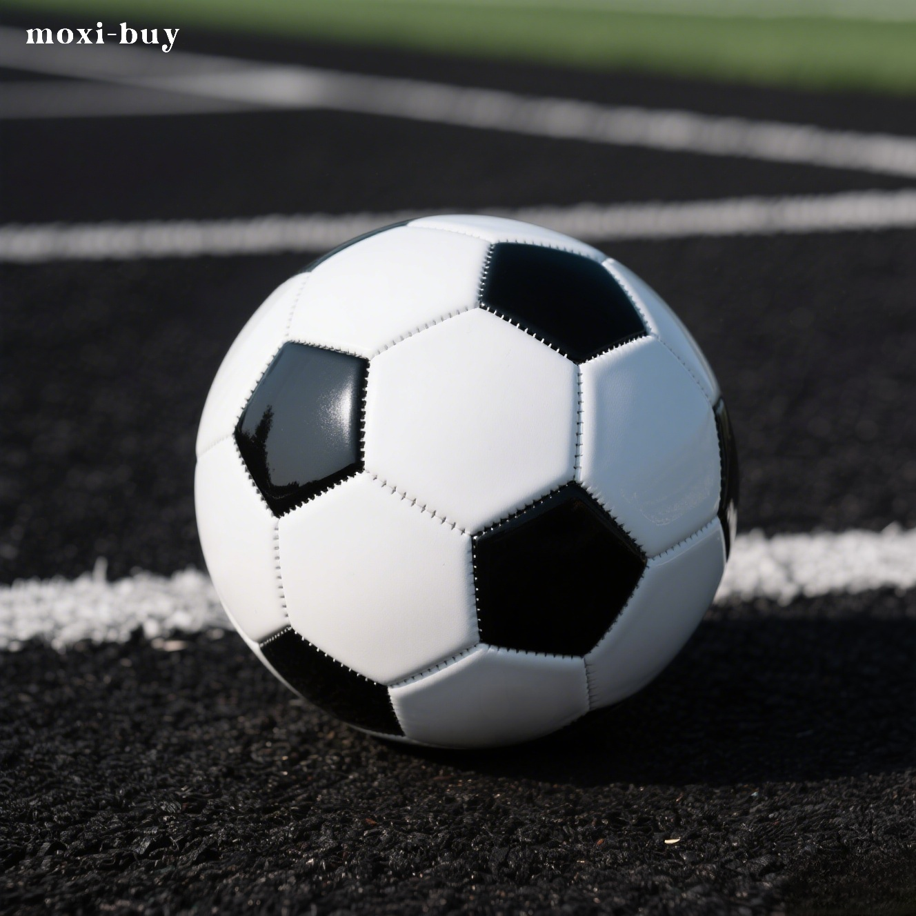 ฟุตบอลขาวดำแบบหนา วัสดุแข็งแรงทนทาน