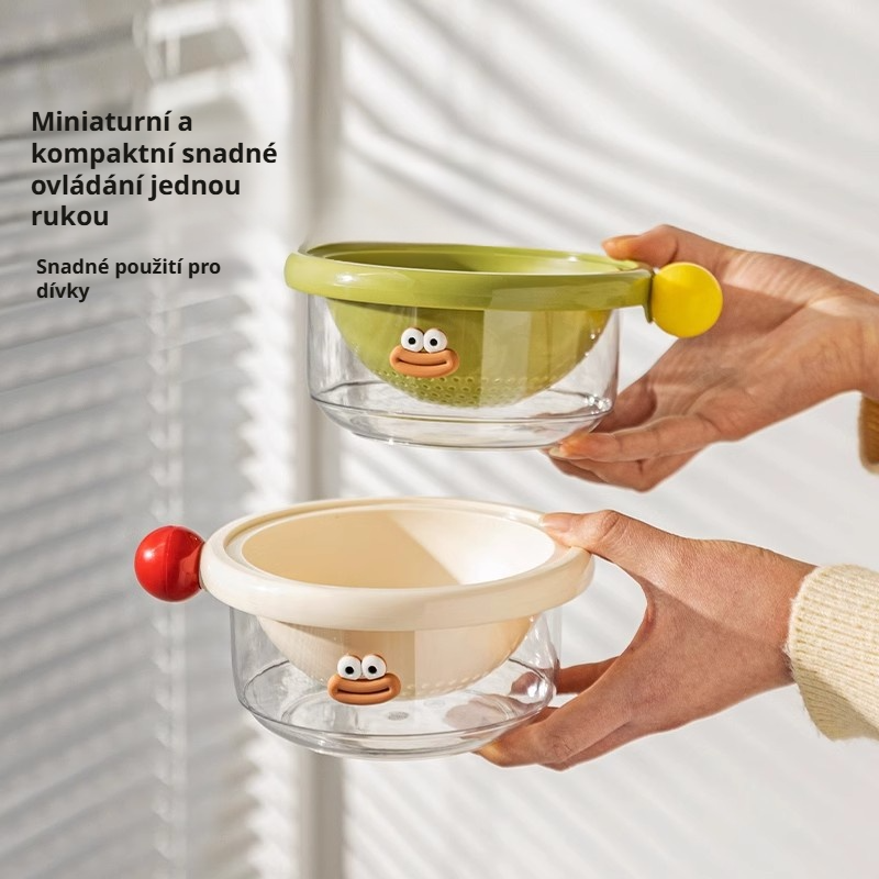 Roztomilý 2v1 košík na mytí nádobí