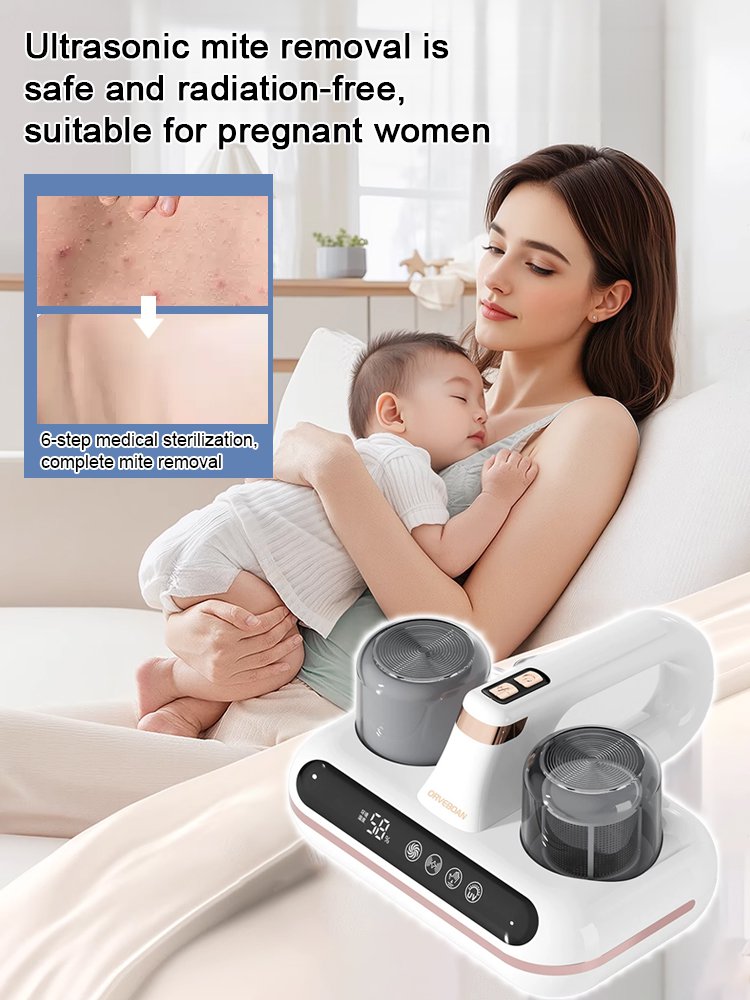 Humidity display double tap mite removal artifact