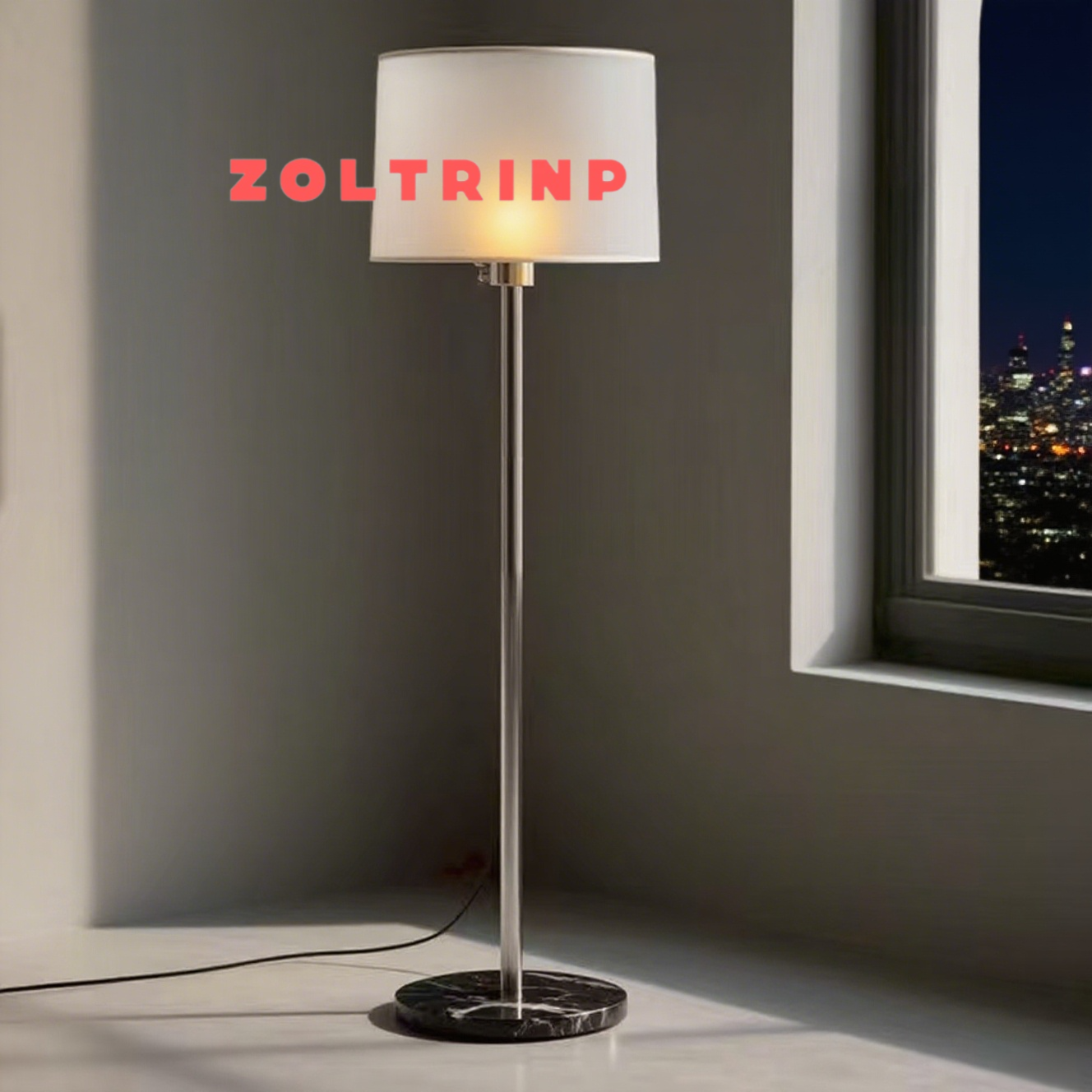 Stilvolle Stehlampe für das Wohnzimmer