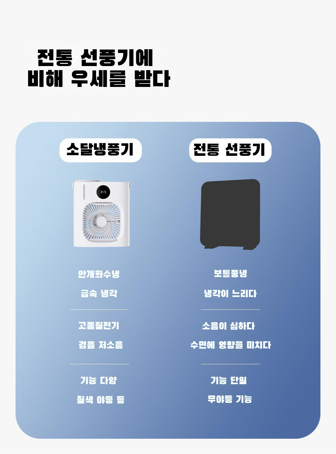 스프레이 냉각 기능 시연 장면