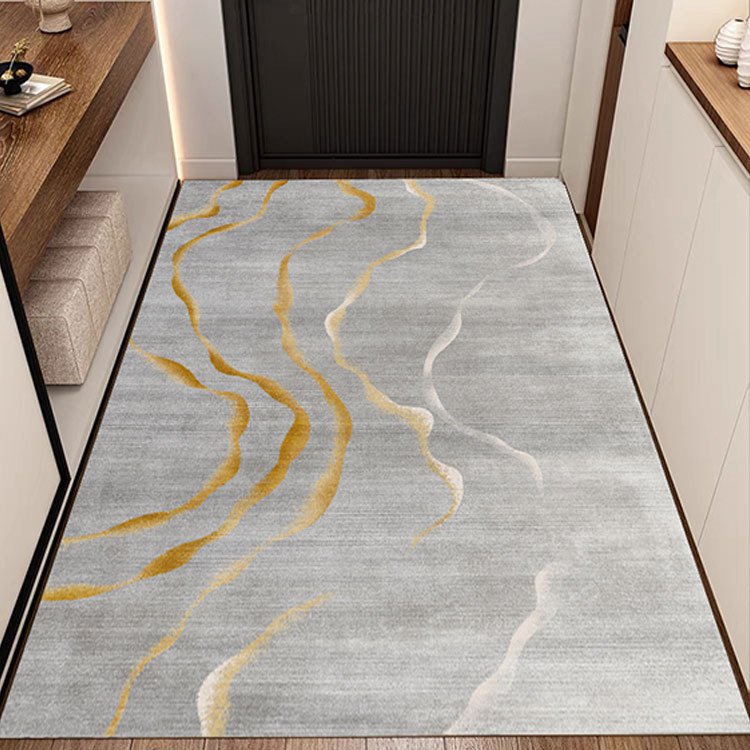 พรมเช็ดเท้าหน้าประตูผ้ากำมะหยี่คริสตัลสไตล์โบฮีเมียน รุ่นฮิตขายดี