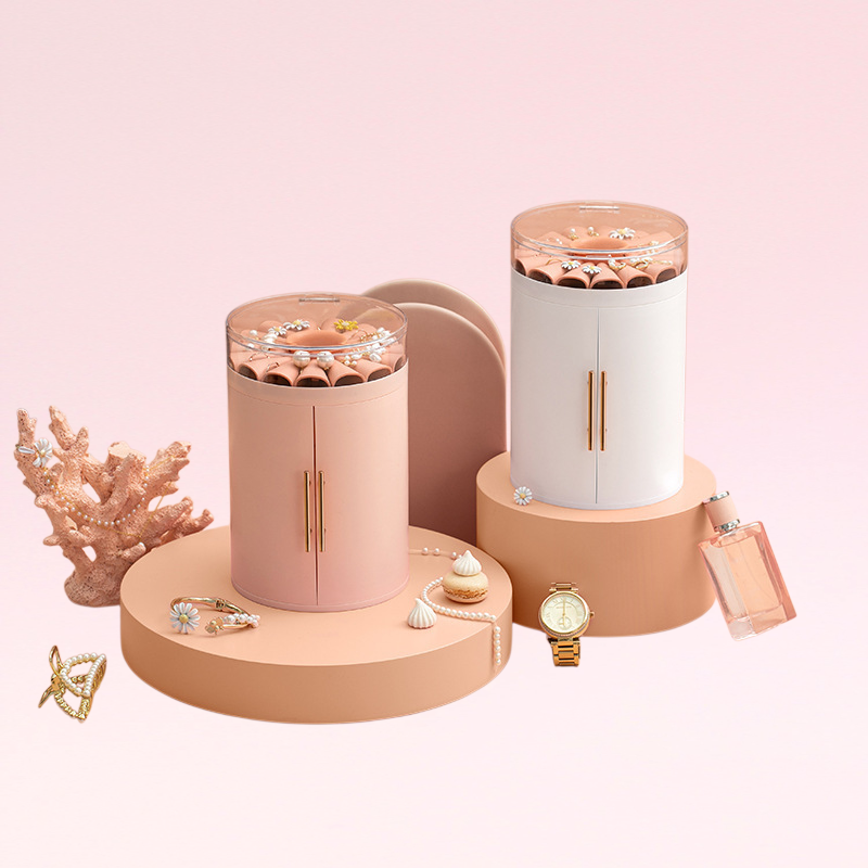 กล่องเก็บเครื่องสำอางอเนกประสงค์ความจุขนาดใหญ่กล่องใส่เครื่องประดับ 5 ชั้น