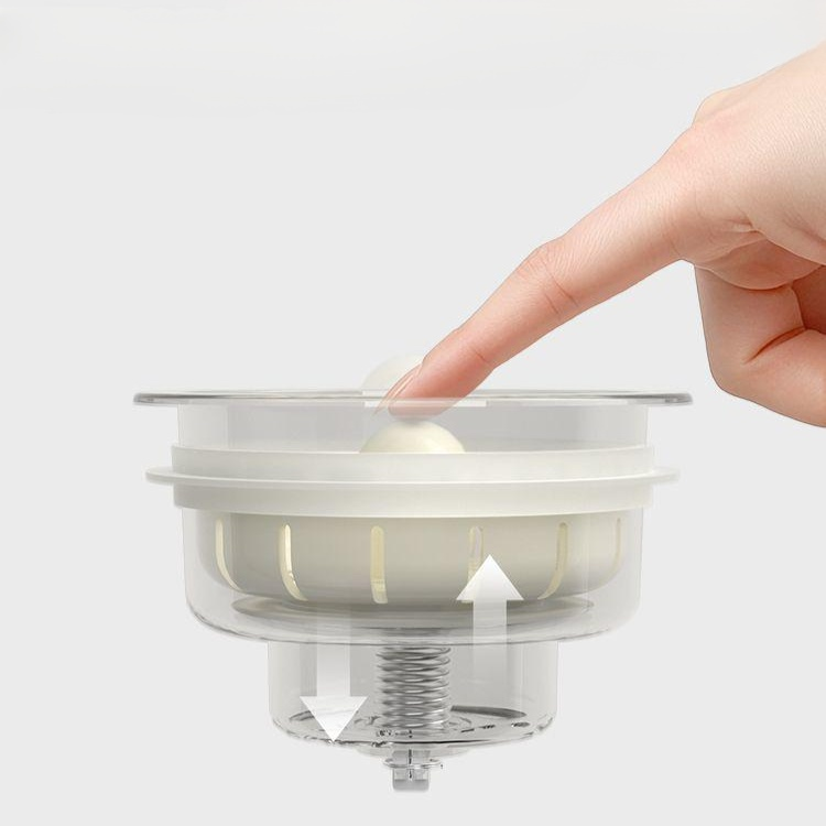 防堵水槽过滤网多功能残渣水塞