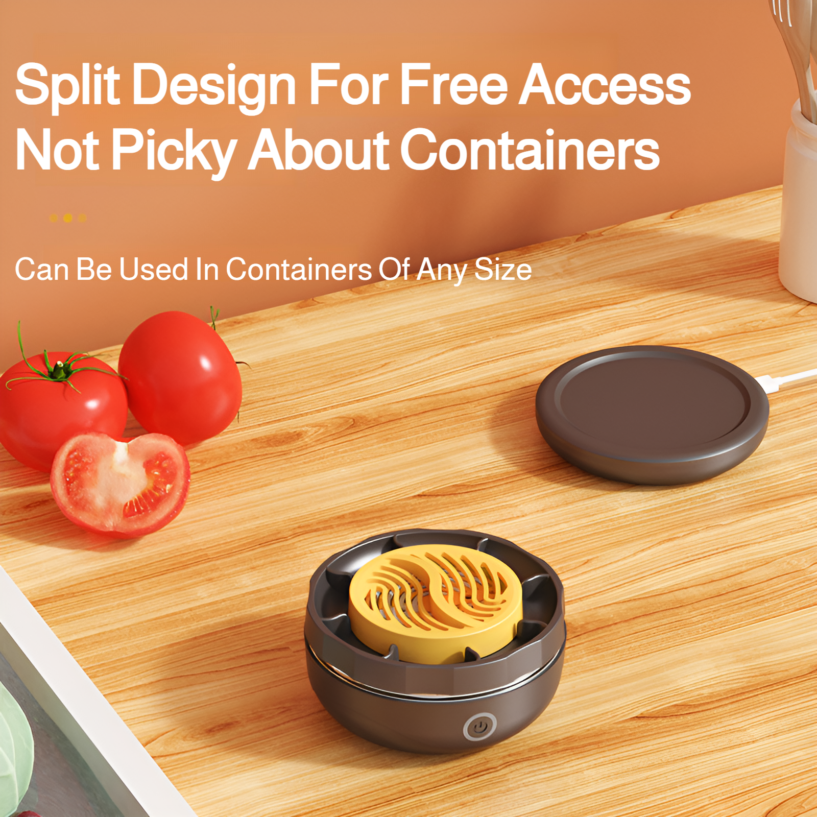 Wireless fruit and vegetable cleaning purifier household food cleaning machine sterilization and rem