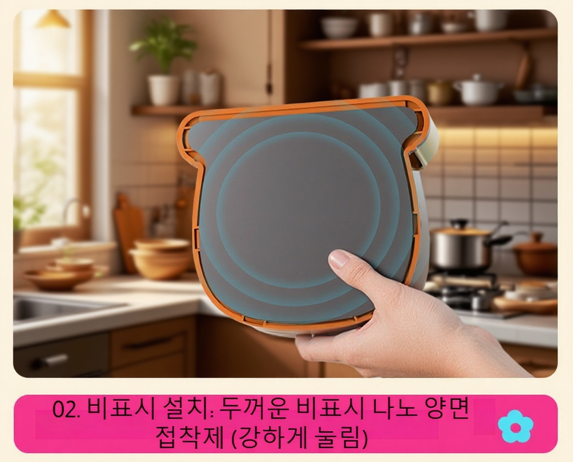 강력한 자석 부착 다용도 수납함