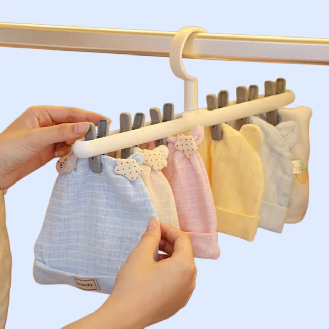 가정용 다용도 빨래집게 꼬임방지양말집게 학생 기숙사 행거 걸이 빨래집게 바지집게