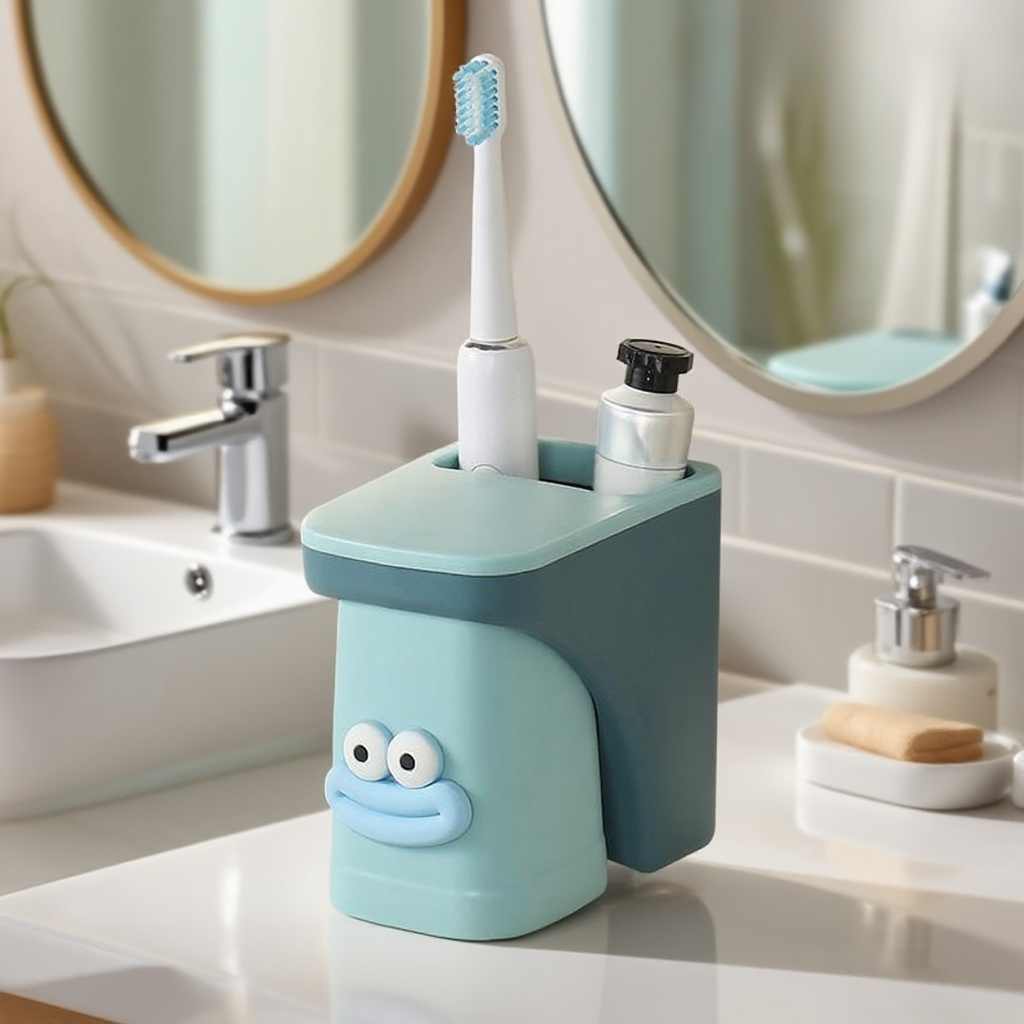 卡通式倒掛磁吸式漱口杯