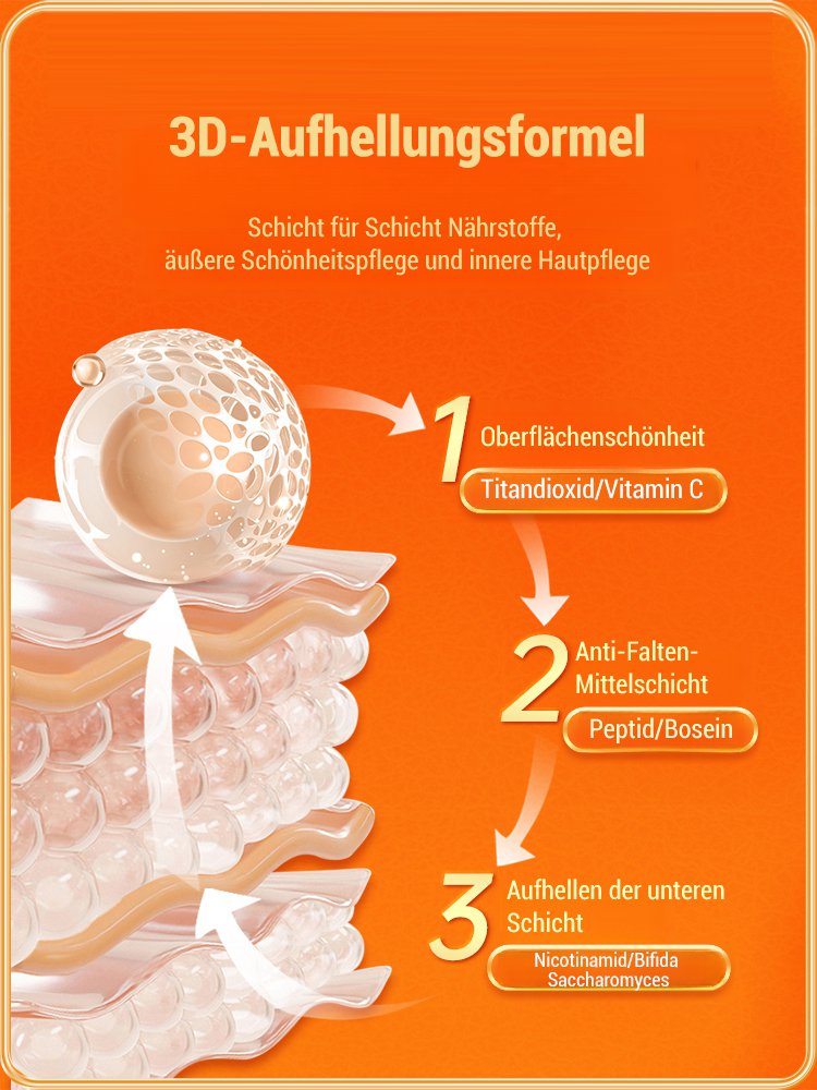 Fünffach-Vitamin-C Foundation & Nude Cream