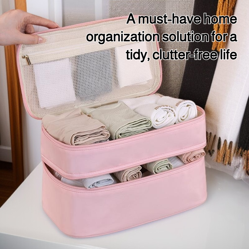 Three-layer four-in-one underwear storage box