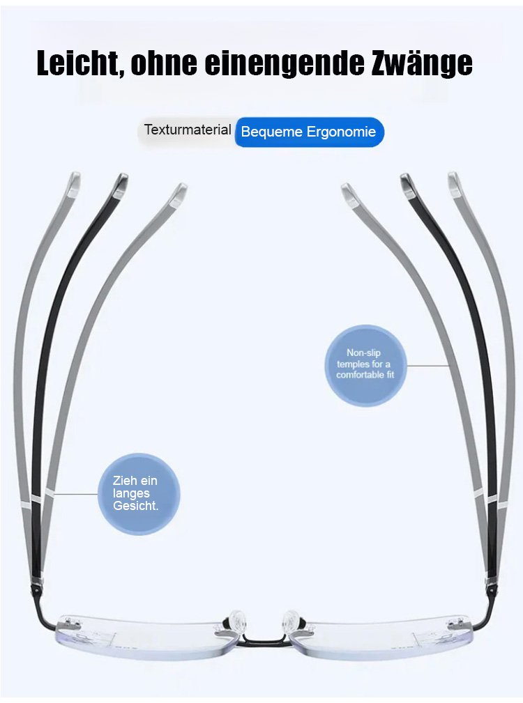 Bequemer Sitz der intelligenten Lesebrille