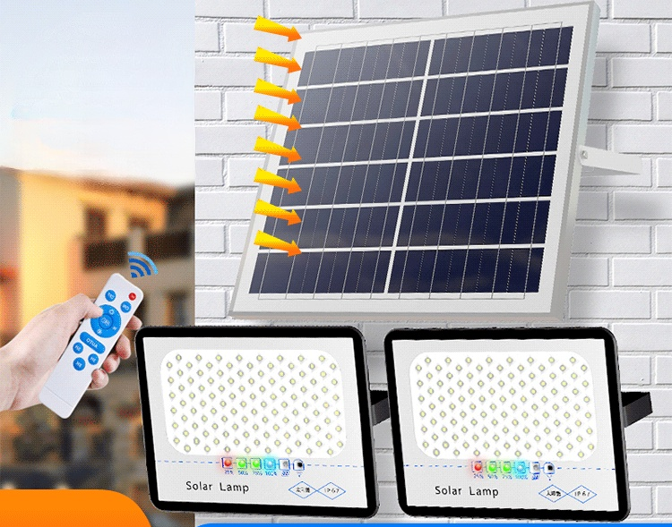 Solar-LED-Gartenleuchte für draußen