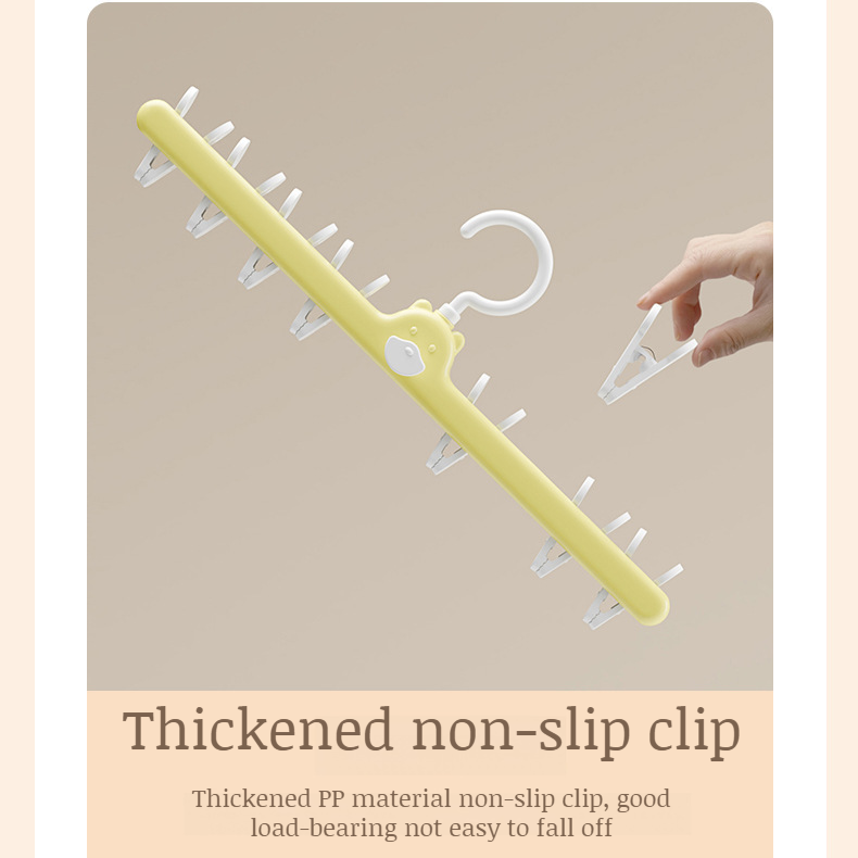 Household multifunctional drying sock clamps