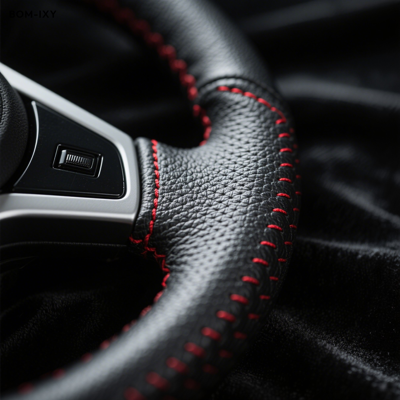 포시즌스 유니버설 자동차 스티어링 휠 커버 전면 이미지