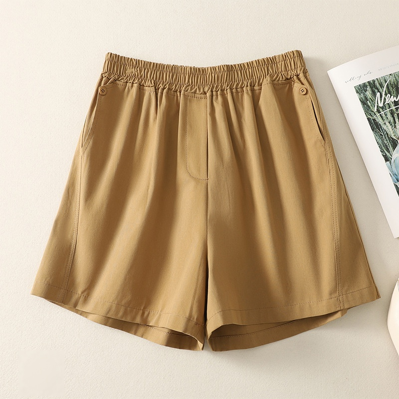 レディースピュアカラーワイドパンツ