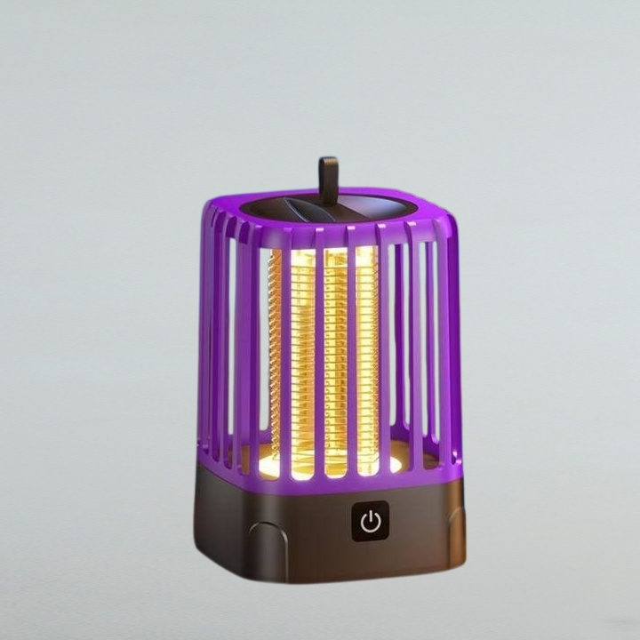 휴대용 전기 충격식 모기 유인 및 모기 퇴치 램프