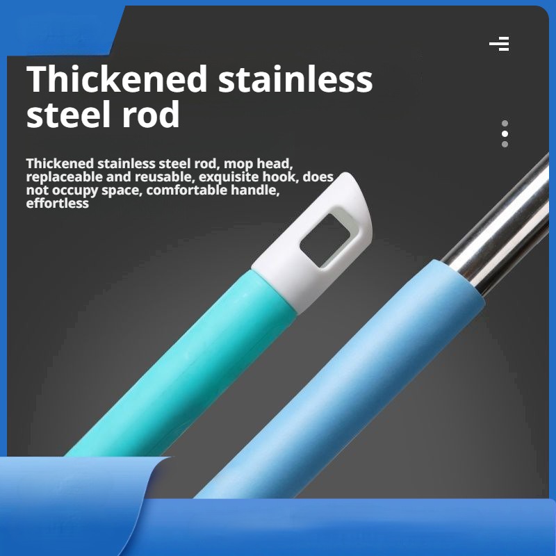 Water buckskin round head nonmarking mop Clean floors without hurting them Oldfashioned mop head