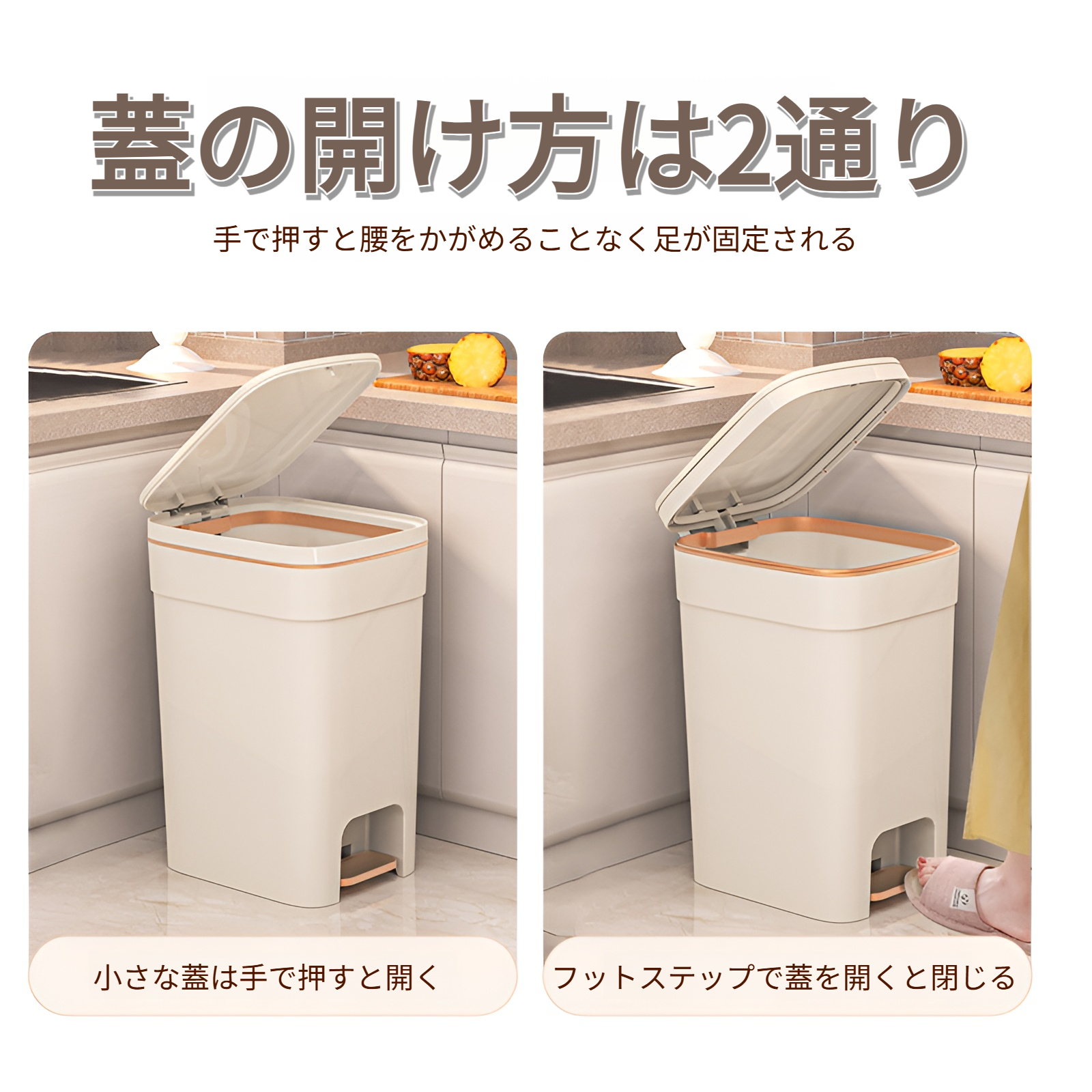 家庭用キッチンゴミ箱縦型パターン大容量ゴミ箱リビングルームバスルームゴミ箱蓋付きトイレゴミ箱寝室大型ゴミ箱高級ゴミ箱