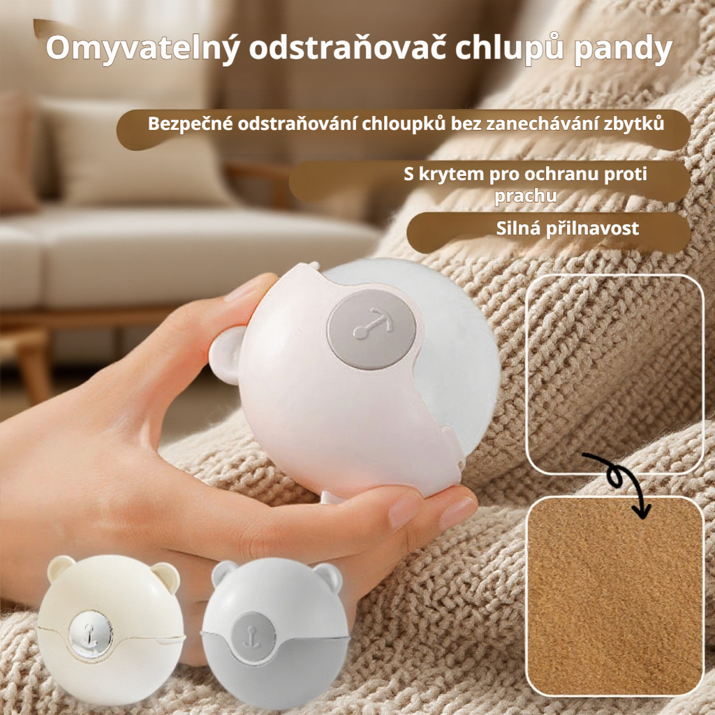  Přenosný váleček na odstraňování chlupů