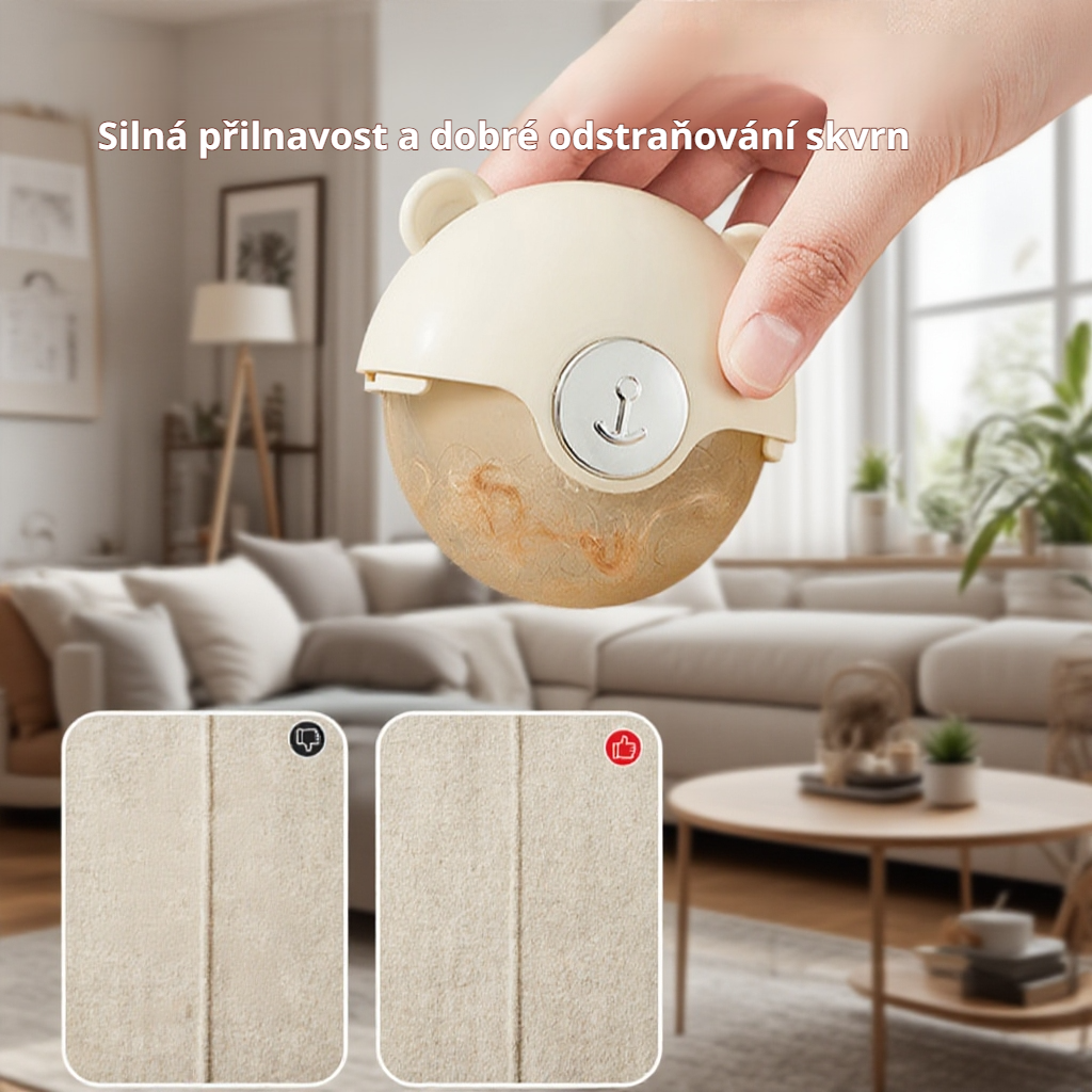  Přenosný váleček na odstraňování chlupů