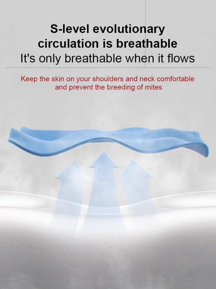 [Side Sleeping without Pressure on Face] Physical Anti-Aging Neck Protection and Anti-Wrinkle Beauty