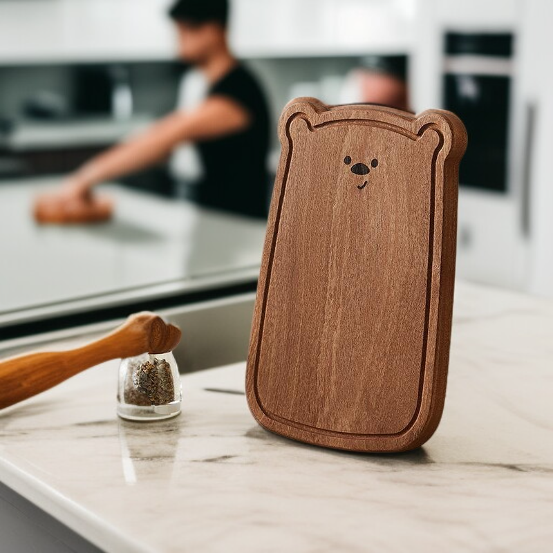 لوح تقطيع من خشب الأبنوس