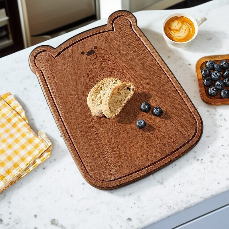 لوح تقطيع من خشب الأبنوس