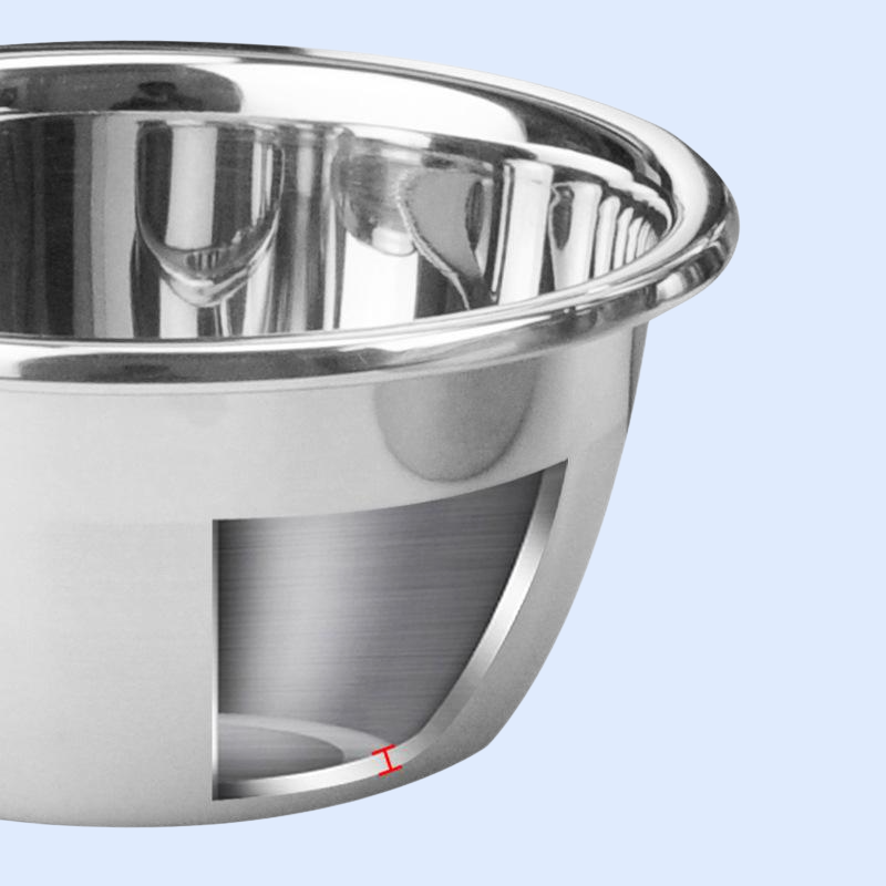 デパートのステンレス製洗面器