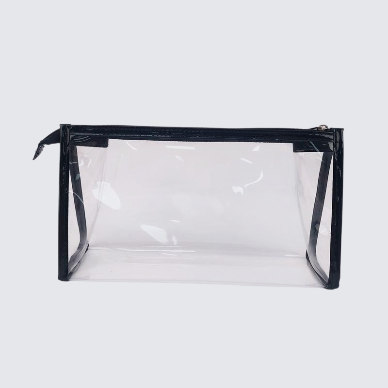 透明ペンケース風ミルクソルトシリーズ 携帯便利 手持ち収納バッグ 防水 大容量 高価値文具収納ボックス