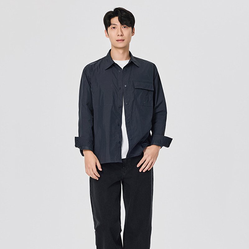 襟付きワークジャケット