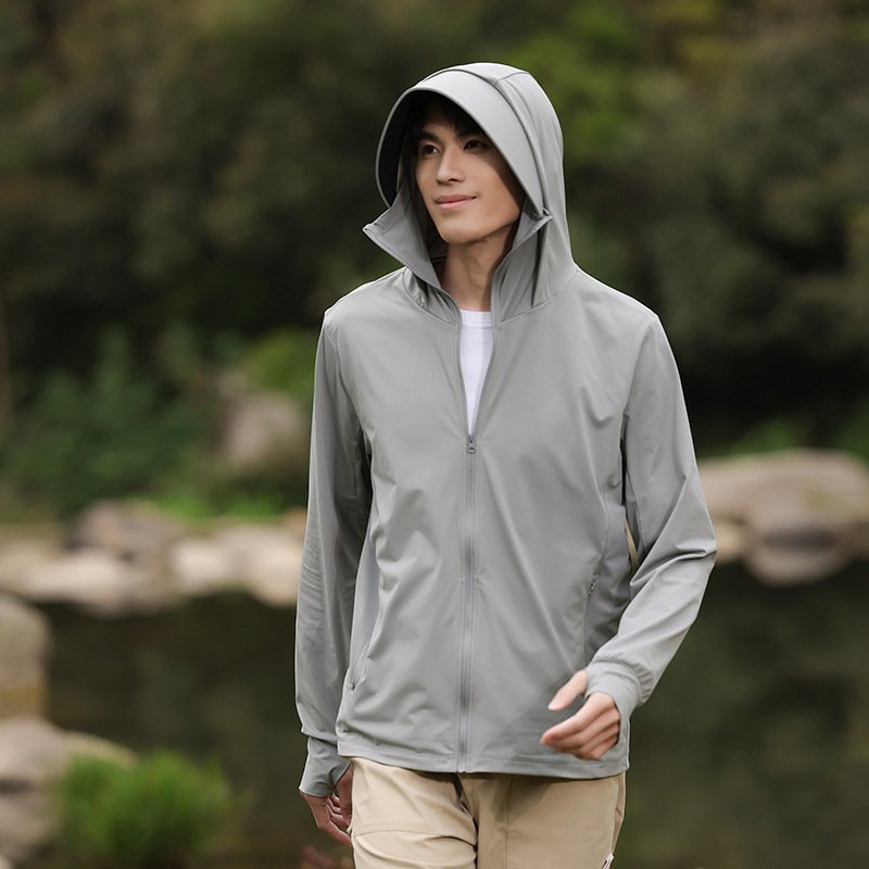 日焼け防止ジャケット