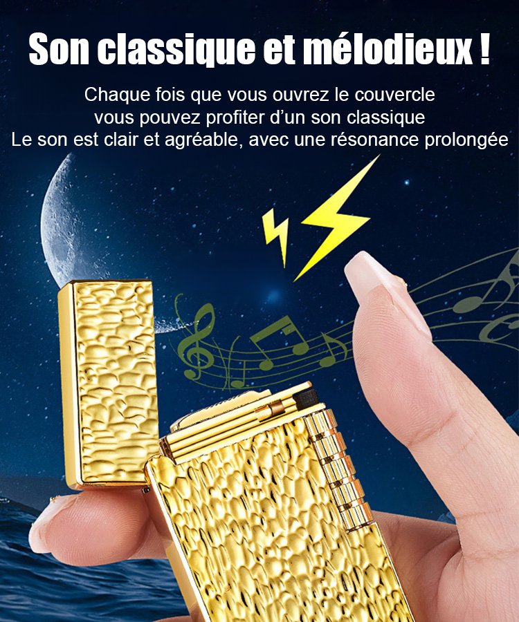 Briquet à feu ouvert de meule à bruit élevé côté cratère