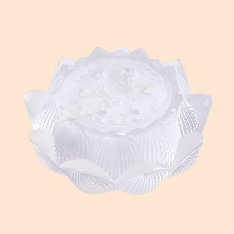 カラフルなガラスの香炉